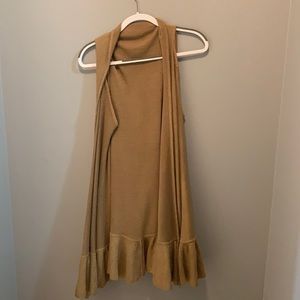 Anthropologie brown vest
